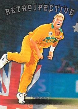 1996 Futera World Cup - Australian World Cup Retrospective #AR10 Shane Warne Front