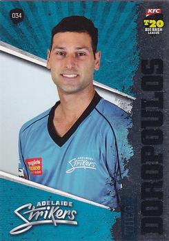 2012-13 SEP T20 Big Bash League #034 Theo Doropoulos Front