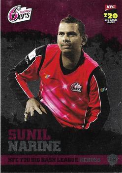 2012-13 SEP T20 Big Bash League #104 Sunil Narine Front