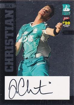 2012-13 SEP T20 Big Bash League - Star Signature #SS5 Dan Christian Front