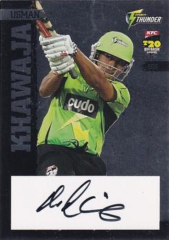 2012-13 SEP T20 Big Bash League - Star Signature #SS6 Usman Khawaja Front