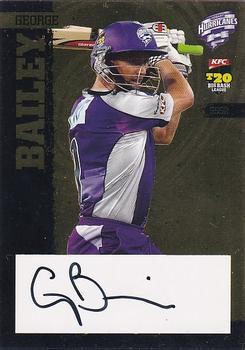 2012-13 SEP T20 Big Bash League - Superstar Signatures #SSS2 George Bailey Front