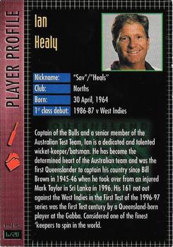 1997-98 Queensland Bulls Cricket #6 Ian Healy Back
