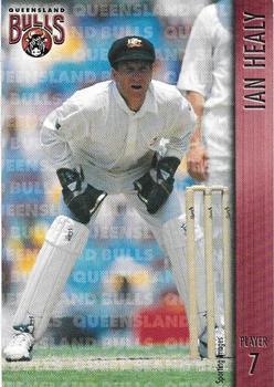 1997-98 Queensland Bulls Cricket #6 Ian Healy Front