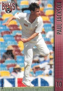1997-98 Queensland Bulls Cricket #7 Paul Jackson Front