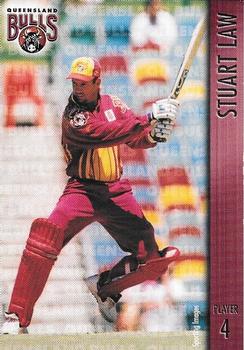 1997-98 Queensland Bulls Cricket #9 Stuart Law Front