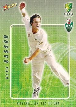 2008-09 Select Cricket Australia #5 Beau Casson Front