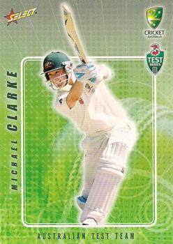 2008-09 Select Cricket Australia #7 Michael Clarke Front
