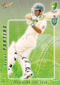 2008-09 Select Cricket Australia #16 Ricky Ponting Front