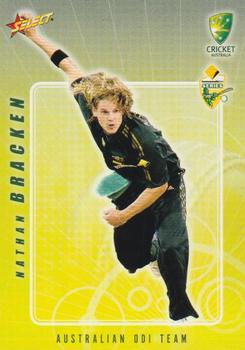 2008-09 Select Cricket Australia #20 Nathan Bracken Front