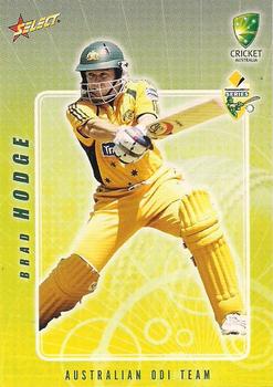 2008-09 Select Cricket Australia #26 Brad Hodge Front