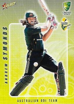 2008-09 Select Cricket Australia #37 Andrew Symonds Front