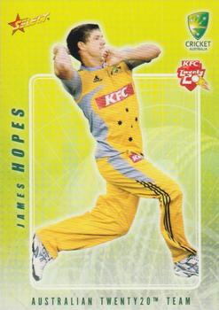 2008-09 Select Cricket Australia #49 James Hopes Front