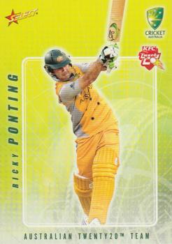 2008-09 Select Cricket Australia #57 Ricky Ponting Front