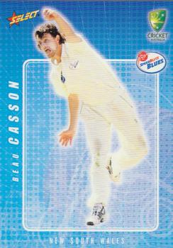 2008-09 Select Cricket Australia #66 Beau Casson Front