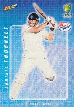 2008-09 Select Cricket Australia #68 Dominic Thornely Front