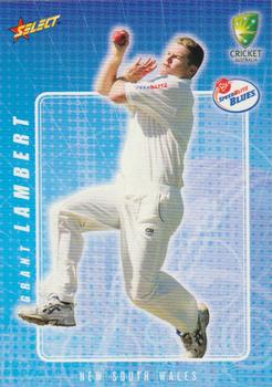 2008-09 Select Cricket Australia #69 Grant Lambert Front