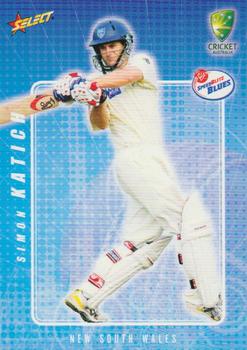 2008-09 Select Cricket Australia #71 Simon Katich Front