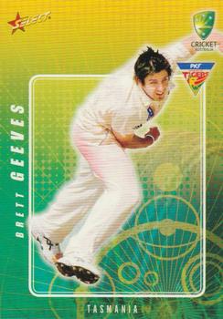 2008-09 Select Cricket Australia #96 Brett Geeves Front