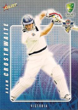 2008-09 Select Cricket Australia #100 Adam Crosthwaite Front