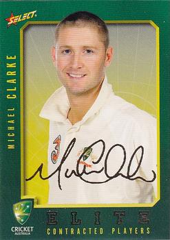 2008-09 Select Cricket Australia - Cricket Australia Elite Contracted Players #FS5 Michael Clarke Front