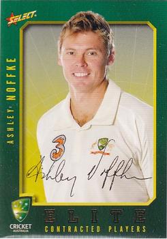 2008-09 Select Cricket Australia - Cricket Australia Elite Contracted Players #FS18 Ashley Noffke Front