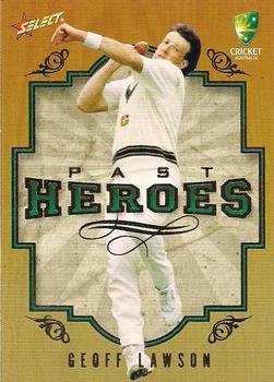 2008-09 Select Cricket Australia - Past Heroes #PH3 Geoff Lawson Front