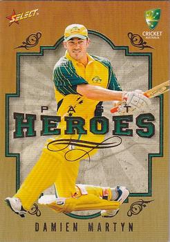 2008-09 Select Cricket Australia - Past Heroes #PH15 Damien Martyn Front
