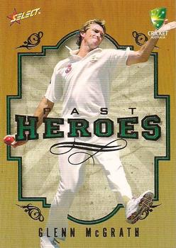 2008-09 Select Cricket Australia - Past Heroes #PH17 Glenn McGrath Front