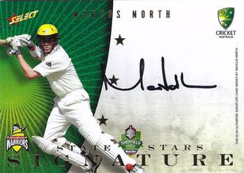 2008-09 Select Cricket Australia - State Stars Signatures #S11 Marcus North Front