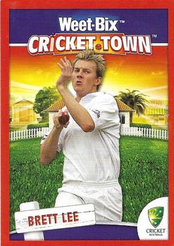 2008 Weet-Bix Cricket Town #NNO Brett Lee Front
