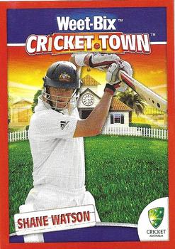 2008 Weet-Bix Cricket Town #NNO Shane Watson Front