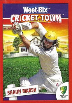 2008 Weet-Bix Cricket Town #NNO Shaun Marsh Front