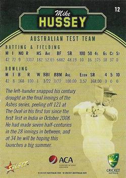 2009-10 Select #12 Mike Hussey Back