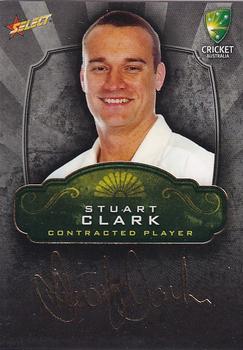 2009-10 Select - CA Contracted Player Foil Signature #FS3 Stuart Clark Front