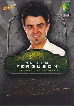 2009-10 Select - CA Contracted Player Foil Signature #FS5 Callum Ferguson Front