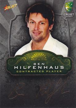 2009-10 Select - CA Contracted Player Foil Signature #FS8 Ben Hilfenhaus Front