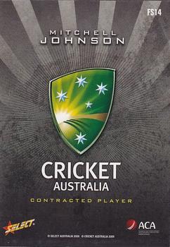 2009-10 Select - CA Contracted Player Foil Signature #FS14 Mitchell Johnson Back