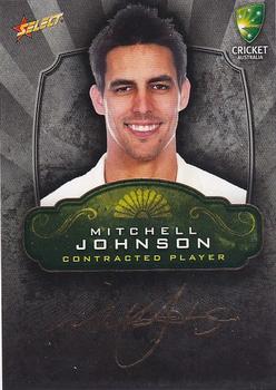 2009-10 Select - CA Contracted Player Foil Signature #FS14 Mitchell Johnson Front