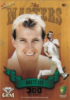 2009-10 Select - The Masters Gems #MG7 Brett Lee Front