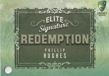 2009-10 Select - Elite Signature Redemption #ESR4 Phillip Hughes Front