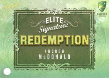 2009-10 Select - Elite Signature Redemption #ESR5 Andrew McDonald Front