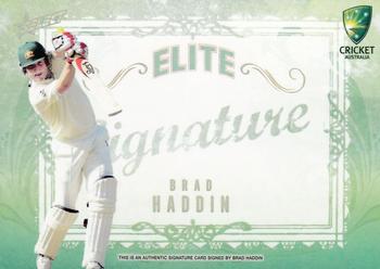 2009-10 Select - Elite Signature #ES1 Brad Haddin Front