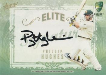 2009-10 Select - Elite Signature #ES4 Phillip Hughes Front