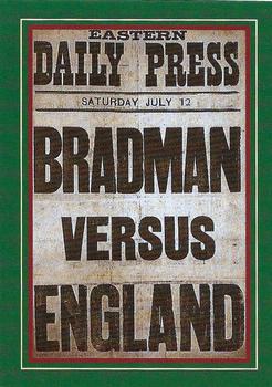 1996 Weet-Bix The Bradman Collection #8 Sir Donald Bradman Front