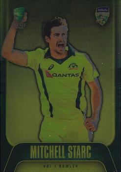 2018-19 Tap 'N' Play CA/BBL/WBBL - Base Parallel #040 Mitchell Starc Front