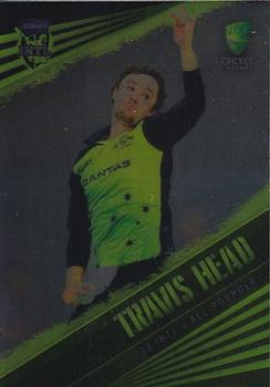 2018-19 Tap 'N' Play CA/BBL/WBBL - Base Parallel #047 Travis Head Front