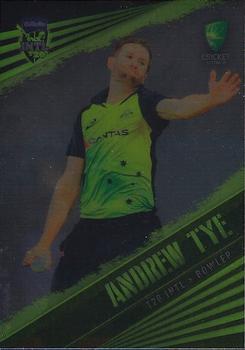 2018-19 Tap 'N' Play CA/BBL/WBBL - Base Parallel #055 Andrew Tye Front