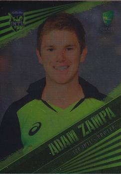 2018-19 Tap 'N' Play CA/BBL/WBBL - Base Parallel #056 Adam Zampa Front