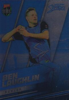 2018-19 Tap 'N' Play CA/BBL/WBBL - Base Parallel #061 Ben Laughlin Front